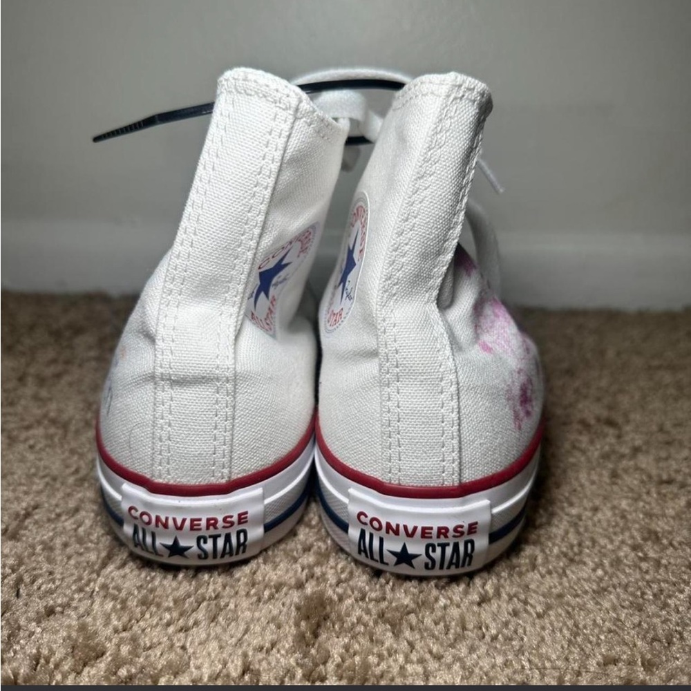 Disney Converse Stitch High-Top Shoes - White - Picture 6 of 6